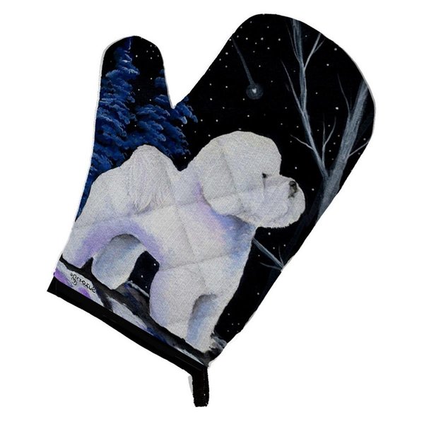 Carolines Treasures Starry Night Bichon Frise Oven Mitt SS8397OVMT